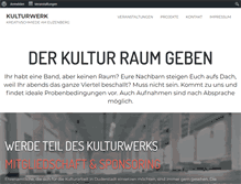 Tablet Screenshot of kulturwerk.net