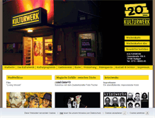 Tablet Screenshot of kulturwerk.de